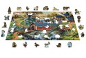 Drewniane Puzzle z figurkami - Mosty wiejskie, 505 elementów