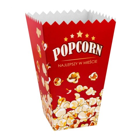 Pudełko kartonik na PopCorn 10.5x26.5x16cm MAXI 5L 50szt.