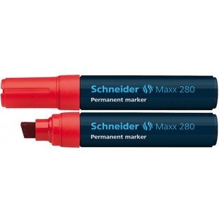 MARKER PERMANENTNY SCHNEIDER MAXX 280, CZERWONY