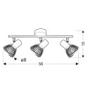 LAMPA ŚCIENNA CANDELLUX FLY 93-61973 LISTWA E14 BIAŁY/CHROM