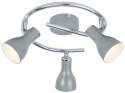 LAMPA SUFITOWA CANDELLUX JULIE 98-66633 SPIRALA E14 SZARY