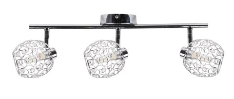 Lampa ścienna listwa 3X40W G9 chrom HORUS 93-19158