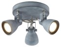 Lampa sufitowa plafon 3X40W GU10 szary matowy Ash 98-64325