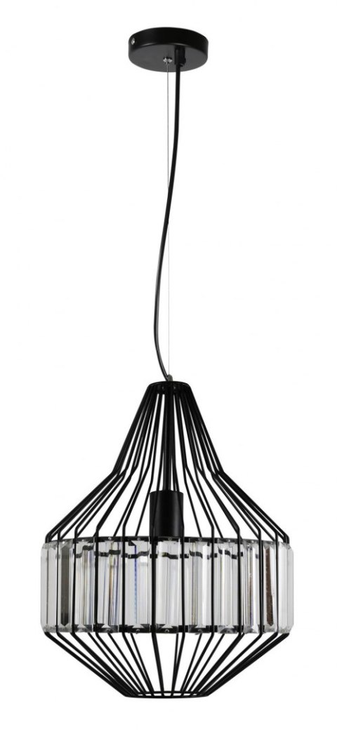 LAMPA SUFITOWA WISZĄCA CANDELLUX ALVARO 31-55163 E27 CZARNY