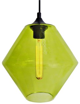 LAMPA SUFITOWA WISZĄCA CANDELLUX BREMEN 31-36353 E27 KLOSZ ZIELONY + ŻARÓWKA