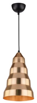 LAMPA SUFITOWA WISZĄCA CANDELLUX VESUVIO 31-58560 E27 ZŁOTY