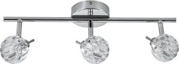 Lampa ścienna listwa 3X40W G9 chrom BOMBOLA 93-70302