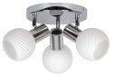 Lampa sufitowa plafon 3X40W E14 chrom TURNO 98-10940