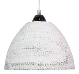 Lampa wisząca biała sznurkowa Braid 31-32751