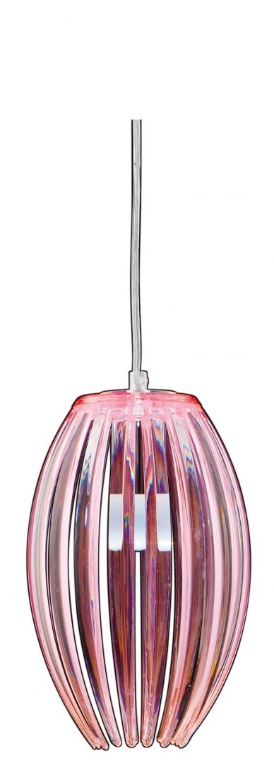 LAMPA SUFITOWA WISZĄCA CANDELLUX ABUKO 31-55548 E27 RÓŻOWY MAŁY