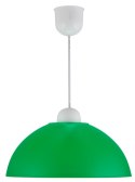 LAMPA SUFITOWA WISZĄCA CANDELLUX MIKA 31-18635 PLASTIK E27 ZIELONY PROMOCJA