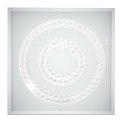 Lampa Sufitowa Candellux Lux 10-60662 Plafon 16W Led 6500K Biały Podwójny Ring