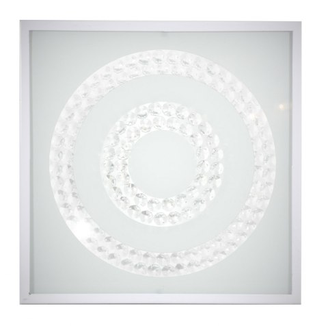 Lampa Sufitowa Candellux Lux 10-64493 Plafon 16W Led 4000K Biały Podwójny Ring