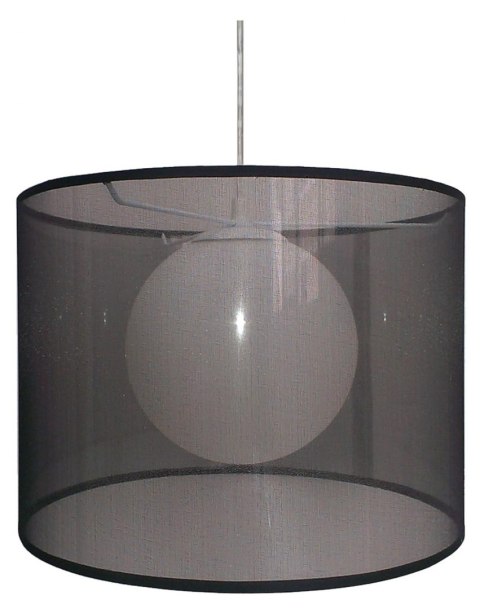 Lampa sufitowa wisząca 1X60W E27 czarny CHICAGO 31-24879