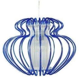 Lampa sufitowa wisząca 1X60W E27 niebieska IMPERIA 31-36592