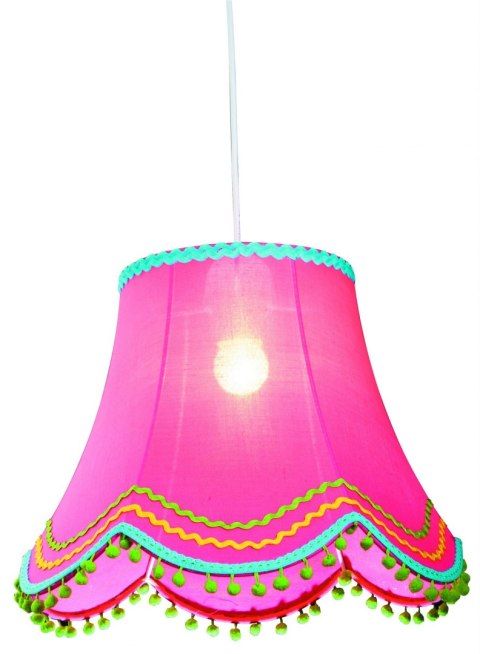 LAMPA SUFITOWA WISZĄCA CANDELLUX ARLEKIN 31-94509 E27 RÓŻOWY