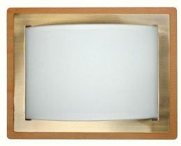 Lampa sufitowa Candellux 10-73979 Mera plafon(28X36) E27 2X60W jasne drewno patyna