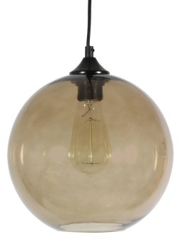 Lampa sufitowa szklana kula brązowa Edison Candellux 31-28259-Z