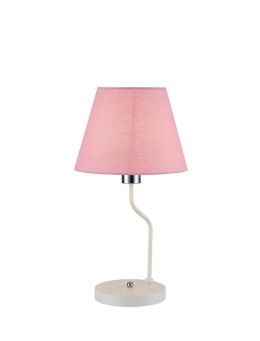 Lampka stołowa różowy klosz York Ledea 50501100