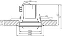 Oprawa stropowa ruchoma patynowa stalowa R39 E14 OZR-04 Candellux 2276628