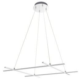 Wisząca lampa srebrna regulowana LED 40W 4000K Andros Apeti A0020-340