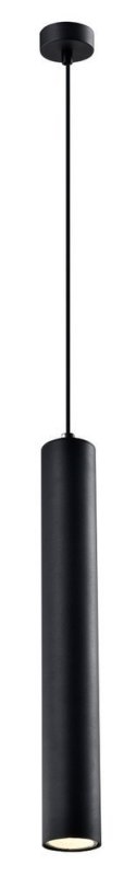 Lampa wisząca czarna oprawa 25W GU10 40cm Tubo 31-78551