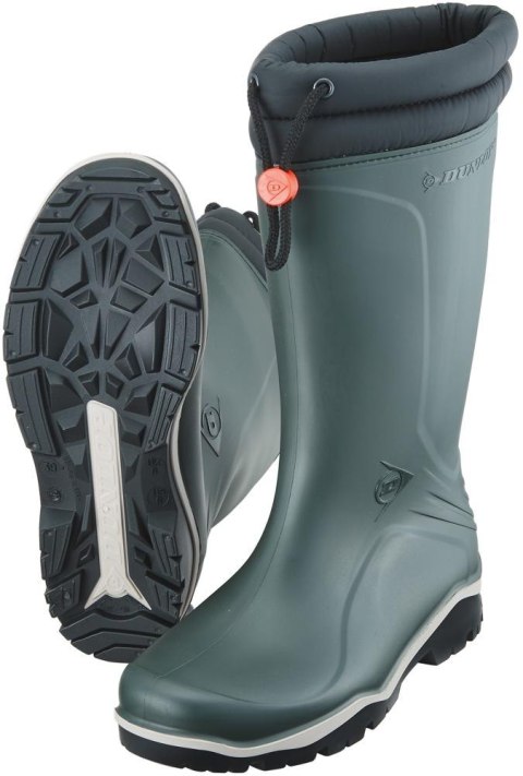 Buty zimowe Dunlop Blizzard, rozmiar 44, zielone