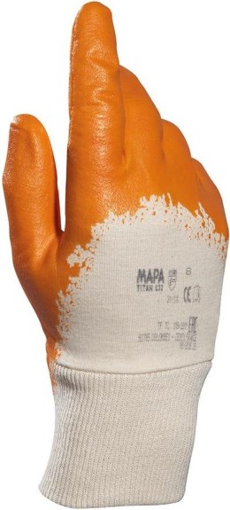 Rękawice nitrylowe Titan 833 roz.7 MAPA (10 par)