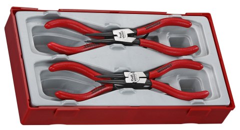 4-elementowy zestaw szczypiec do wewn. i zewn. pierścieni osadczych Teng Tools TT474-5