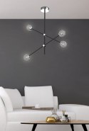 LAMPA SUFITOWA WISZĄCA CANDELLUX APETI PAKSOS G9 LED CZARNY