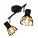 Lampa ścienna listwa 2X40W E14 czarny FLY 92-61898