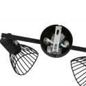 Lampa ścienna listwa 2X40W E14 czarny FLY 92-61898