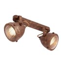 Lampa ścienna listwa 2X40W GU10 rdzawy FRODO 92-71071