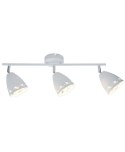 Lampa ścienna listwa 3X40W E14 biały mat COTY 93-67142