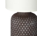 Lampa stołowa brązowa ceramika nocna Iner Candellux 41-79862