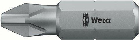 Bit ciagliwo-twardy 1/4" DIN3126C6,3 PH2x25mm Wera