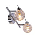 Lampa ścienna listwa 2X40W G9 chrom BOMBOLA 92-70296