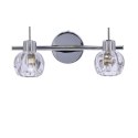 Lampa ścienna listwa 2X40W G9 chrom BOMBOLA 92-70296