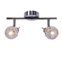 Lampa ścienna listwa 2X40W G9 chrom BOMBOLA 92-70296