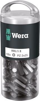 Bit 1/4"DIN3126E6,3 do srub z lbem z gniazd. TORX 10x25mm opakowanie 100szt. Wera