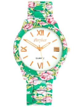 ZEGAREK DAMSKI PERFECT A675 - FLOWERS 2 (zp769b)