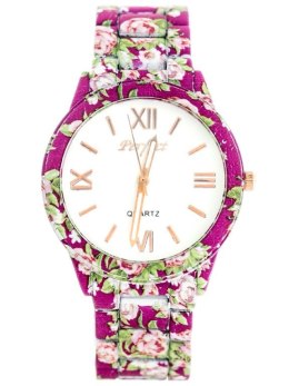 ZEGAREK DAMSKI PERFECT A675 - FLOWERS 2 (zp769c)