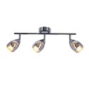 Lampa ścienna listwa 3X10W E14 LED chrom MILTON 93-61294