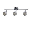 Lampa ścienna listwa 3X10W E14 LED chrom MILTON 93-61294