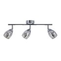 Lampa ścienna listwa 3X10W E14 LED chrom MILTON 93-61294