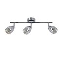 Lampa ścienna listwa 3X10W E14 LED chrom MILTON 93-61294