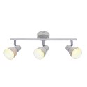 Lampa ścienna listwa 3X40W E14 biały/chrom 93-63403