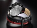 ZEGAREK MĘSKI NAVIFORCE - NF9110 (zn047b) - black/red