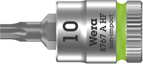 Nasadka wktetakowa z funkcja przytrzym. 1/4"do srub z lbemTORX 10x28mm Wera