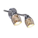 Lampa ścienna listwa 2X10W E14 LED chrom MILTON 92-41265